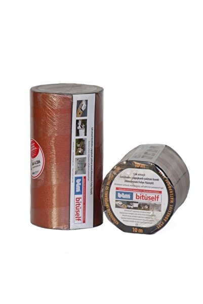 Btm Bitüself Star 15cm Kırmızı Yalıtım Bandı Düz Kendinden Yapışkanlı