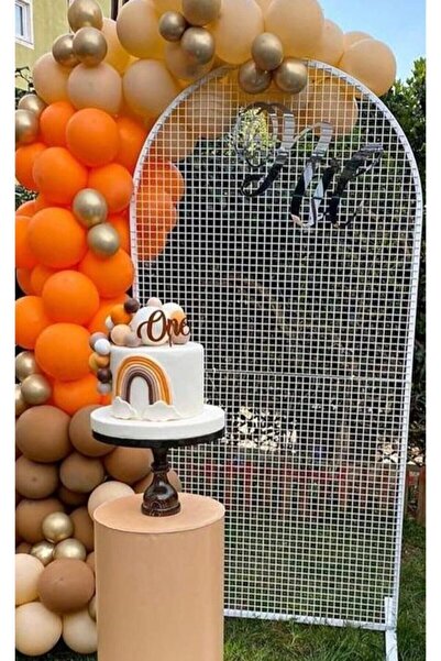 KAR TANESİ - Pastel Balon Krom Balon Konsept Zinciri