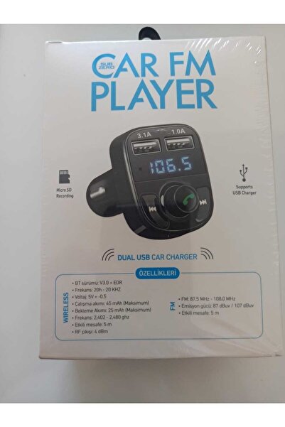 Genel Markalar Car Fm Player Fm65