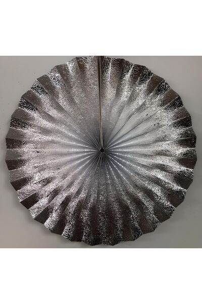 Mini Parti مروحة ميني بارتي ستور - 15 سم فضي معدني، مجموعة من 3 قطع