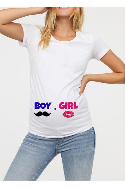 Pink Sky Tricou Maternitate Femei Marime Mare