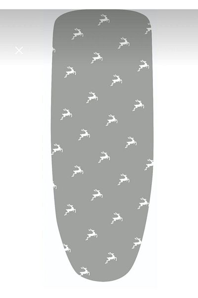 GERCELLA Giftcmf Grey Ironing Board - 1 Protective Net, Cloth Cover Pad Gift