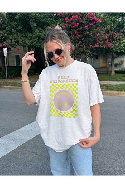 Jose Clothing Μπλουζάκι Oversize με στάμπα από οργανικό βαμβάκι
