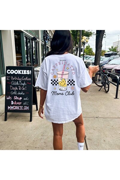 Jose Clothing تي شيرت كبير الحجم مطبوع من القطن العضوي