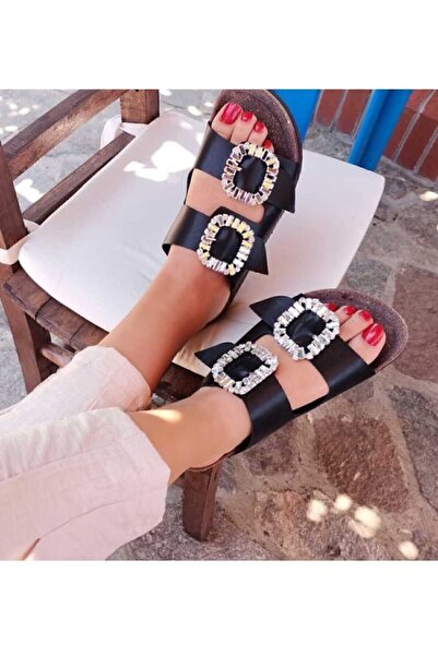 DAD WOLF papuci de zi cu strasuri