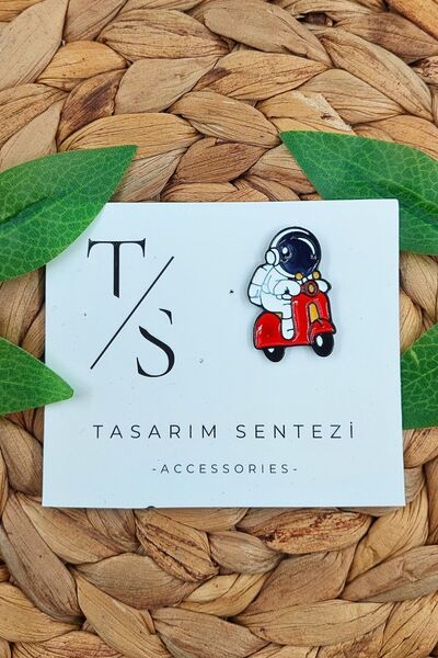 Tasarım Sentezi Rozet Metal Broş Yaka Okul Çantası Kıyafet Şapka Takı Aksesua...