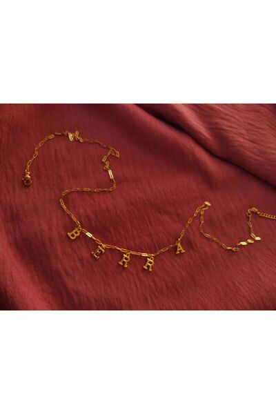 derokas Çelik Ataç Zincir Kolye Kararmaz Kişiselleştirilebilir Zincir Boy Seçenekleri İle