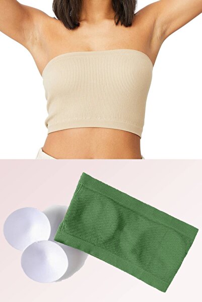 BENİMOLMALI Bustieră din bumbac fără cusături Bluză din bumbac cu tăiere cu b...