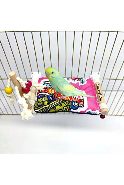 aliceshop Sultan Sevda Cennet Papağanı Muhabbet Kuşu ve Boyutlarındaki Kuşlar için Uygundur