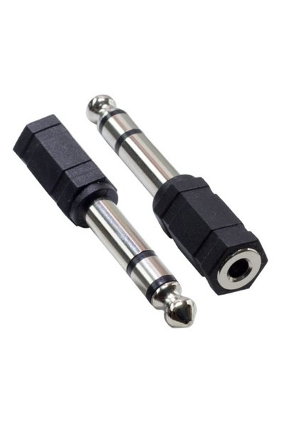 Genel Markalar 3.5 Mm 6.3 Mm Jack Çevirici Piyano Için Kulaklık Çevirici Yüks...