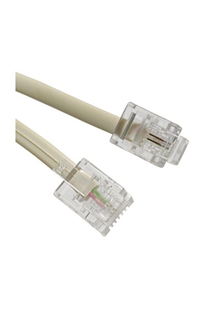 OEM Telefon Modem Adsl Ara Kablosu Hat Kablosu 10 Mt