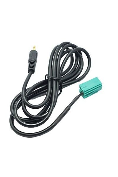 Anex Renault Clio Megane Espace Laguna Kangoo 3.5mm Oto Cd Aux Stereo Ses Giriş Kablosu