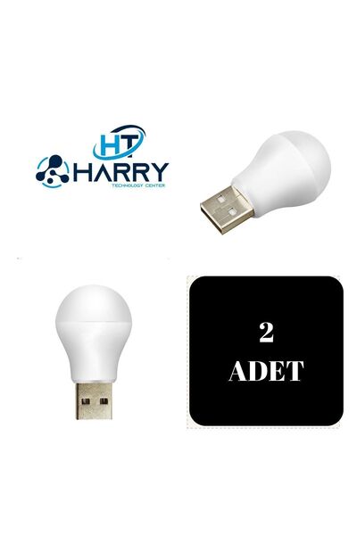 harry 2 Adet 5 Volt 1 Amper Mini Usb Gün Işığı Led Ampul Gece Lamba Okuma Işığı Çocuk Odası Lambası