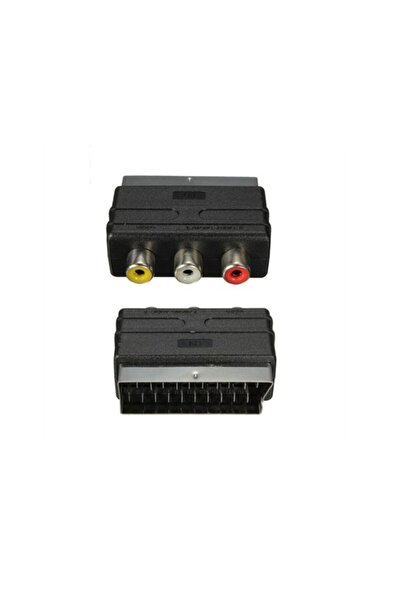 OEM Scart To Rca Scart Tos Av Çevirici   In-out