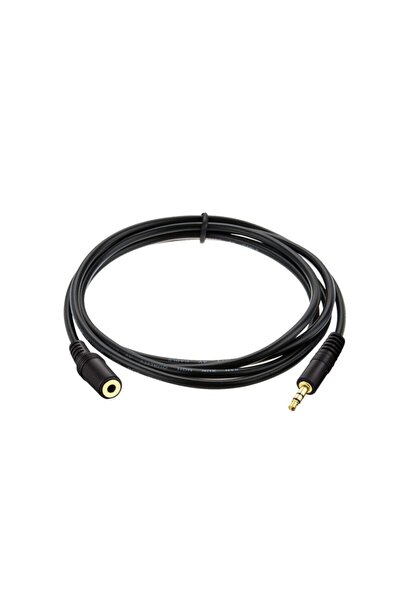 Turkuaz Kulaklık Uzatma Kablosu 3mt E/d 3.5mm Gold Polaxtor