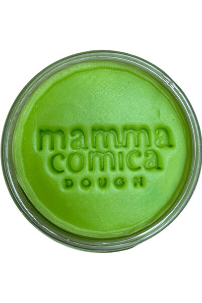 MammacomicaDough عجينة ماماكوميكا عجينة لعب طبيعية مفردة - تفاح أخضر 130 جرام