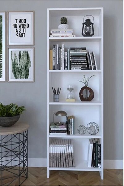 KZY 5 Raflı Kitaplık Raf Kütüphane