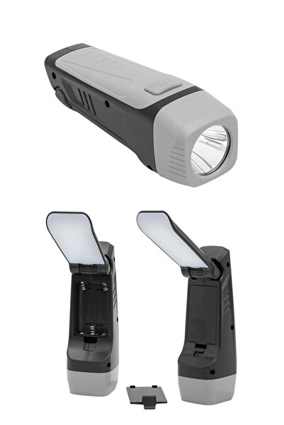 harry PİLLİ ÇOK FOKNSİYONLU 10 SMD + 1LM 200 LÜMEN LED FENER+LAMBA OLABİLEN E...