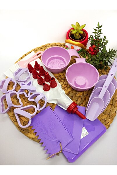 lufy مجموعة كوكي كيك مكونة من 6 قطع لتشكيل عجينة الكيك، أداة تزيين قاطعة العج...