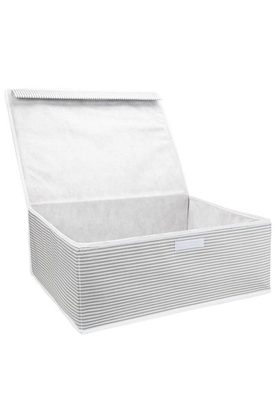 ALAS Multi-Purpose Organizer Box with Cover Plinth Storage Bag 50x40x19 Cm