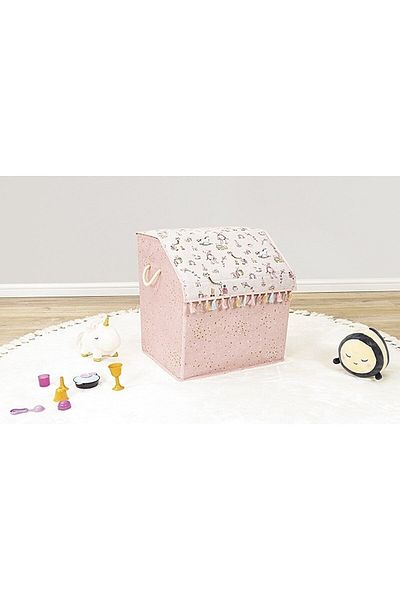 Blueeslife Baby Cornered Gift and Toy Box with Lid