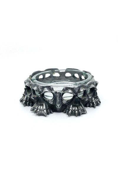 Tüterler Decorative Skull Ash Tray | Decorative Ashtray | Home Decoration | Office Decoration