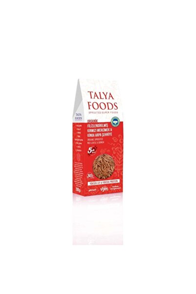 TALYA FOODS Glutensiz Kırmızı Mercimek & Kinoa Şehriye 200 G