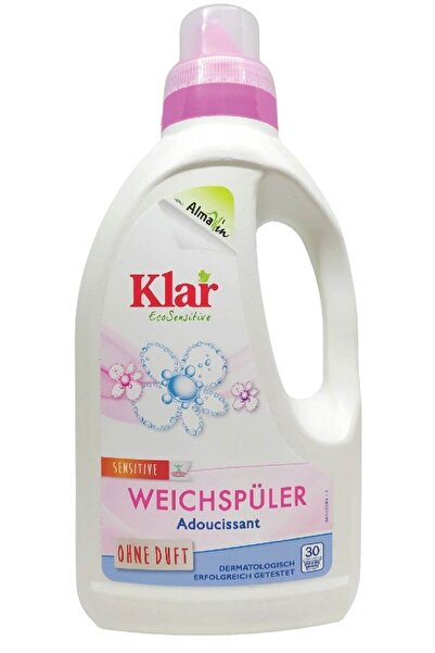 Klar Organik Kokusuz Çamaşır Yumuşatıcısı (el + Makine) - 750ml.