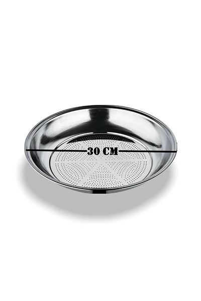 Yıldız çelik stainless chrome strainer, colander, strainer 30 cm