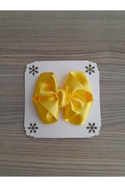 Accessories Satin Bow Baby Buckle - Hairless Snap Clip, Single Buckle for Newborn and Baby Girl