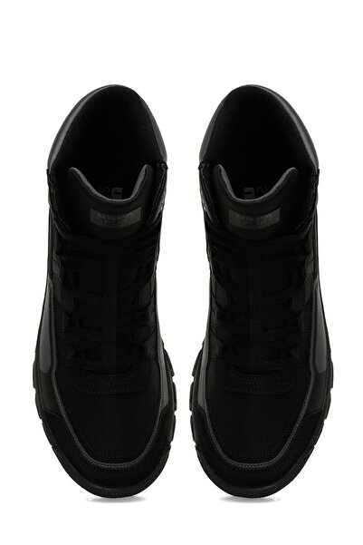 U.S. Polo Assn. CARL HI 4PR Μαύρες ανδρικές μπότες εξωτερικού χώρου