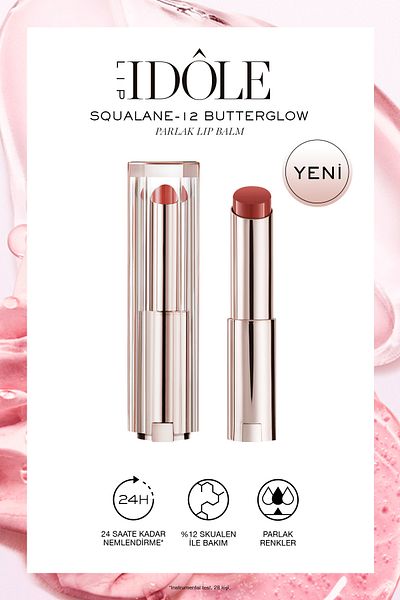 Lancome Lip Idole Butterglow - 42 Heated Glow Shine Lip Balm 3614274169812