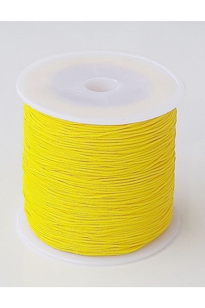 Kezban Tekstil Yellow Colored Parachute Rope Bracelet Rope 0.8 Mm 100 Meters