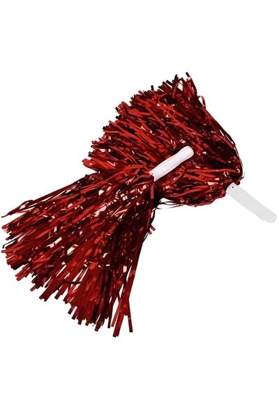 Bia 1 Çift Kırmızı Pon Pon 23 Nisan Kutlama Ponponu