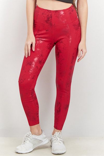 Puma red leggings top