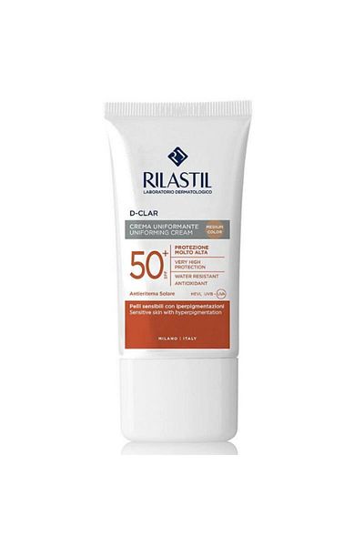 Rilastil D-Clar Blemish Medium Colored Facial Sunscreen - SPF50+ 40 ml