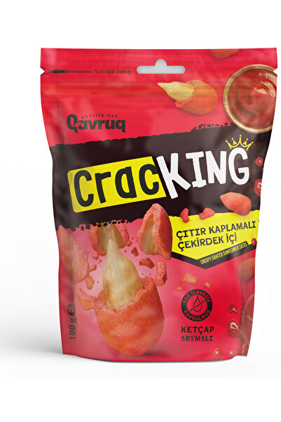 Qavruq quality nuts CRACKING Çıtır Kaplamalı Çekirdek İçi Ketçaplı