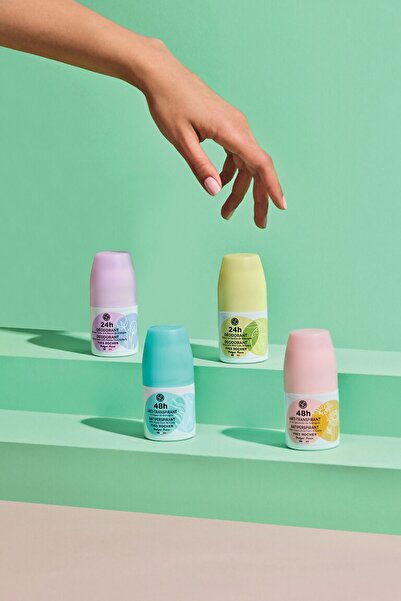 Yves Rocher İkili Çiçeksi Roll-on Deodorant Seti + Isana Dudak Balmı