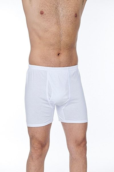 FSM1453 Ανδρικό Bamboo Cotton Classic Short Long Boxer 2 τεμαχίων -446