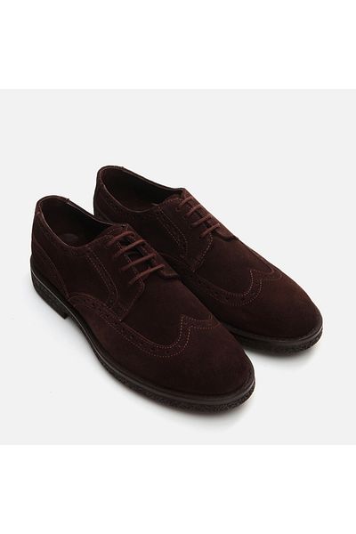 Hotiç Men's Brown Casual Shoes - Genuine Leather