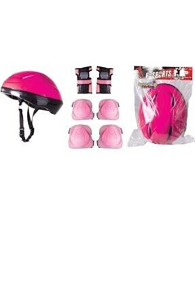 TOPROCKSTORE Çocuk Kask Dizlik Dirseklik Koruyucu Set 7 Parça