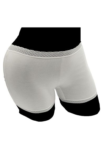 FSM1453 Γυναικεία Modal Normal Waist Lace Κοντό μήκος Boxer Lycra εσώρουχα -3050