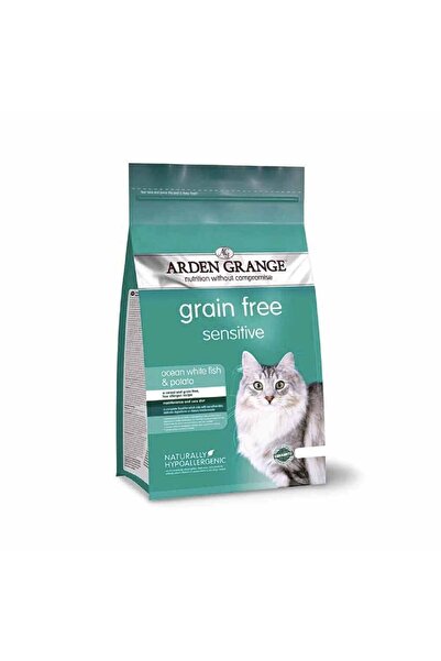 Arden Grange حبوب حساسة خالية من الحبوب، سمك أبيض وبطاطس، 4 كجم