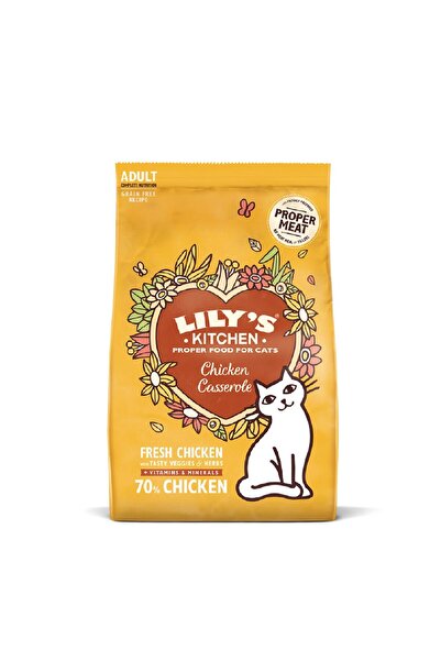 Lily's Kitchen طعام جاف للقطط على شكل طاجن دجاج، 4 كجم