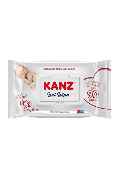 Kanz Islak Mendıl Havlu Sensıtıve Baby 90 Lı