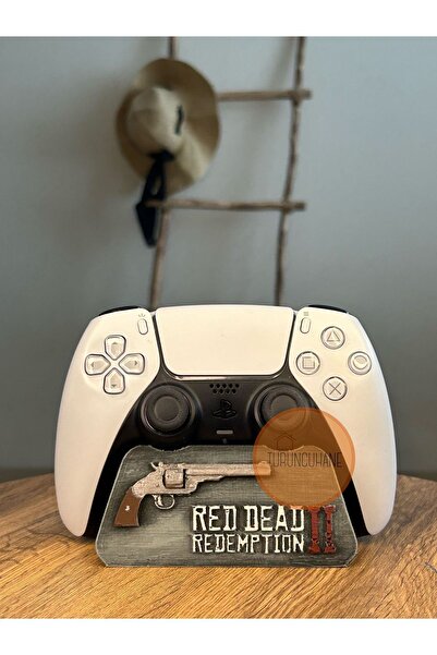 TURUNCUHANE Red Dead Redemption 2 Arthur Morgan Oyunu Kol Standı Ps5 Dualsense Ps4 Dualshock Joystick Kol Standı