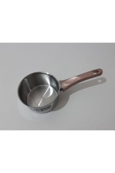renkli çiçekler Steel Pan 12 Cm Deep Egg Boiling Milk Soup Heating and Sauce Pan