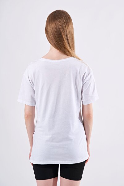 SevdeUgur Біла футболка для вагітних - Жіноча колекція - Hamile1