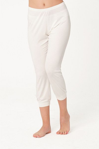 FSM1453 Women's Viscose Comfort Fit Capri Length Bottom -3943