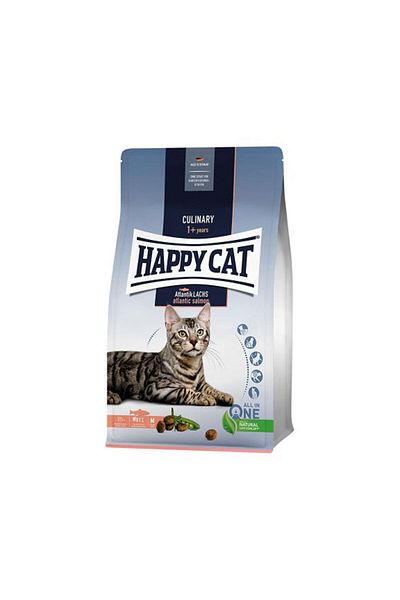 Happy Cat Culinary Adult Atlantic Salmon Dry Cat Food - 1.3 Kg